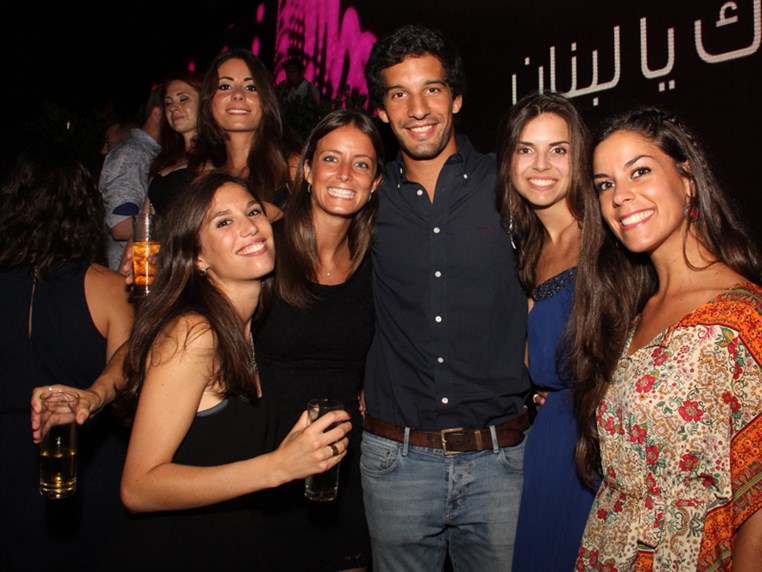 Fleur De Lys during Loubnaniyoun Fun Raising Party at SKYBAR
